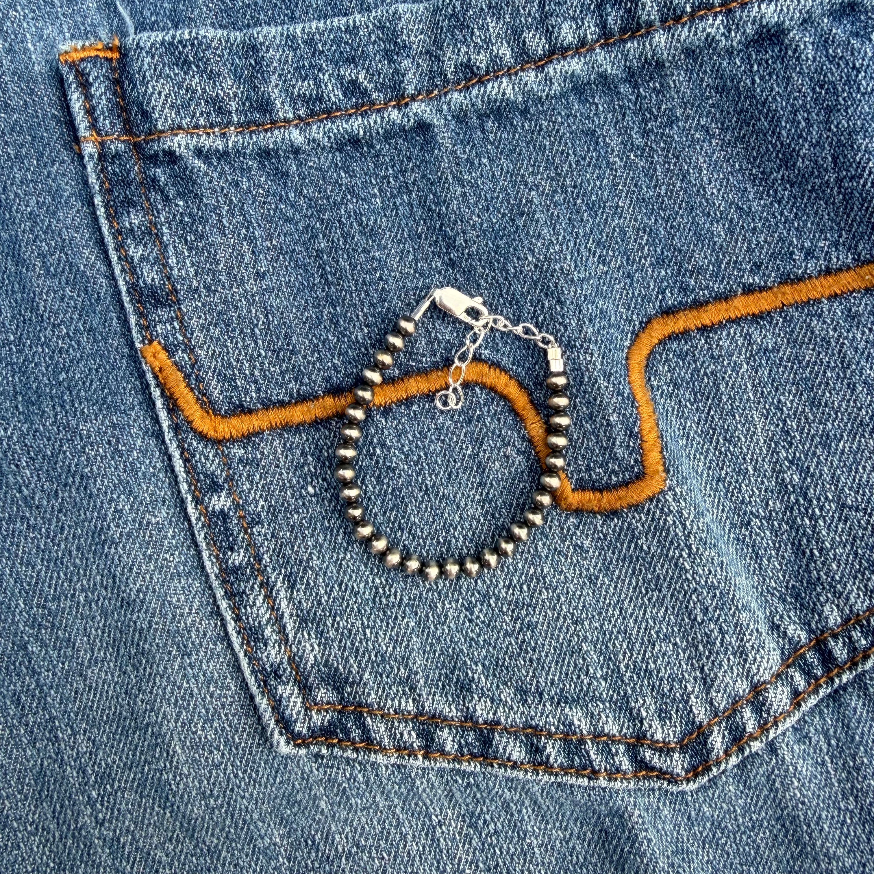 4mm Pearl Bracelet