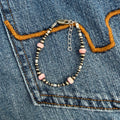 Freshwater Pearl & Pink Conch Bracelet